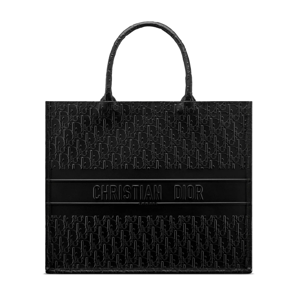 Dior Women's Black Large Book Tote - Shopping Bags - One Size - Bags