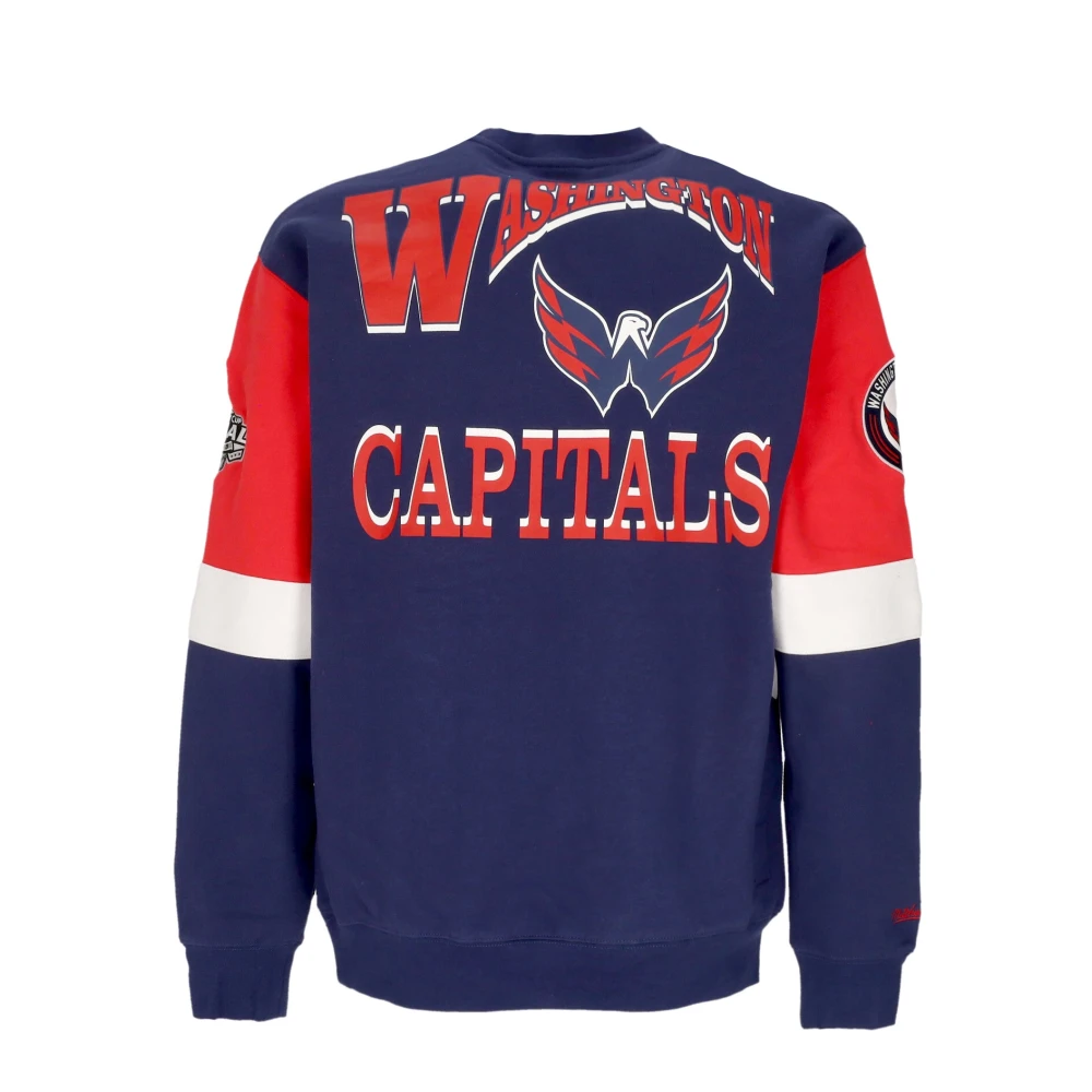 Mitchell & Ness NHL Crewneck Sweatshirt Washington Capitals Multicolor Heren
