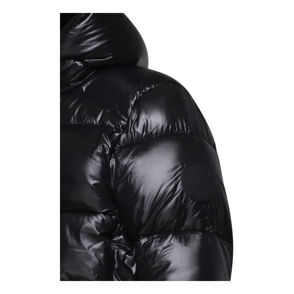 Save The Duck Capuchonjas met trekkoord Black Heren