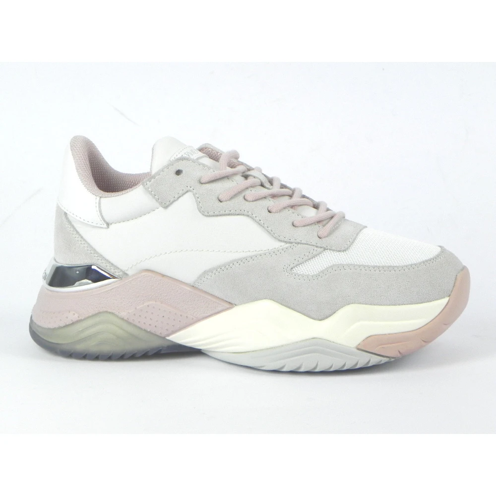 Crime London Hoogwaardige stoffen sneakers Dames Schoenen Wit