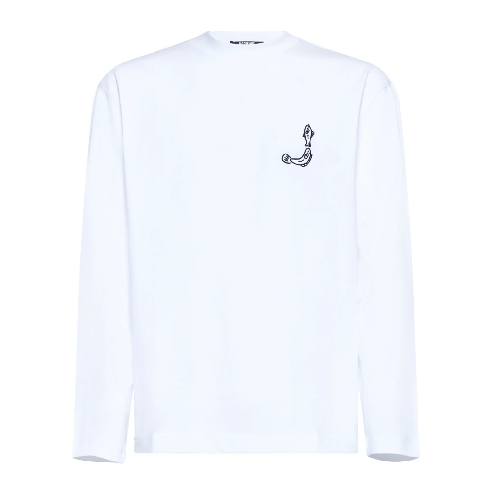 Jacquemus Vita T-shirts och Polos White, Herr