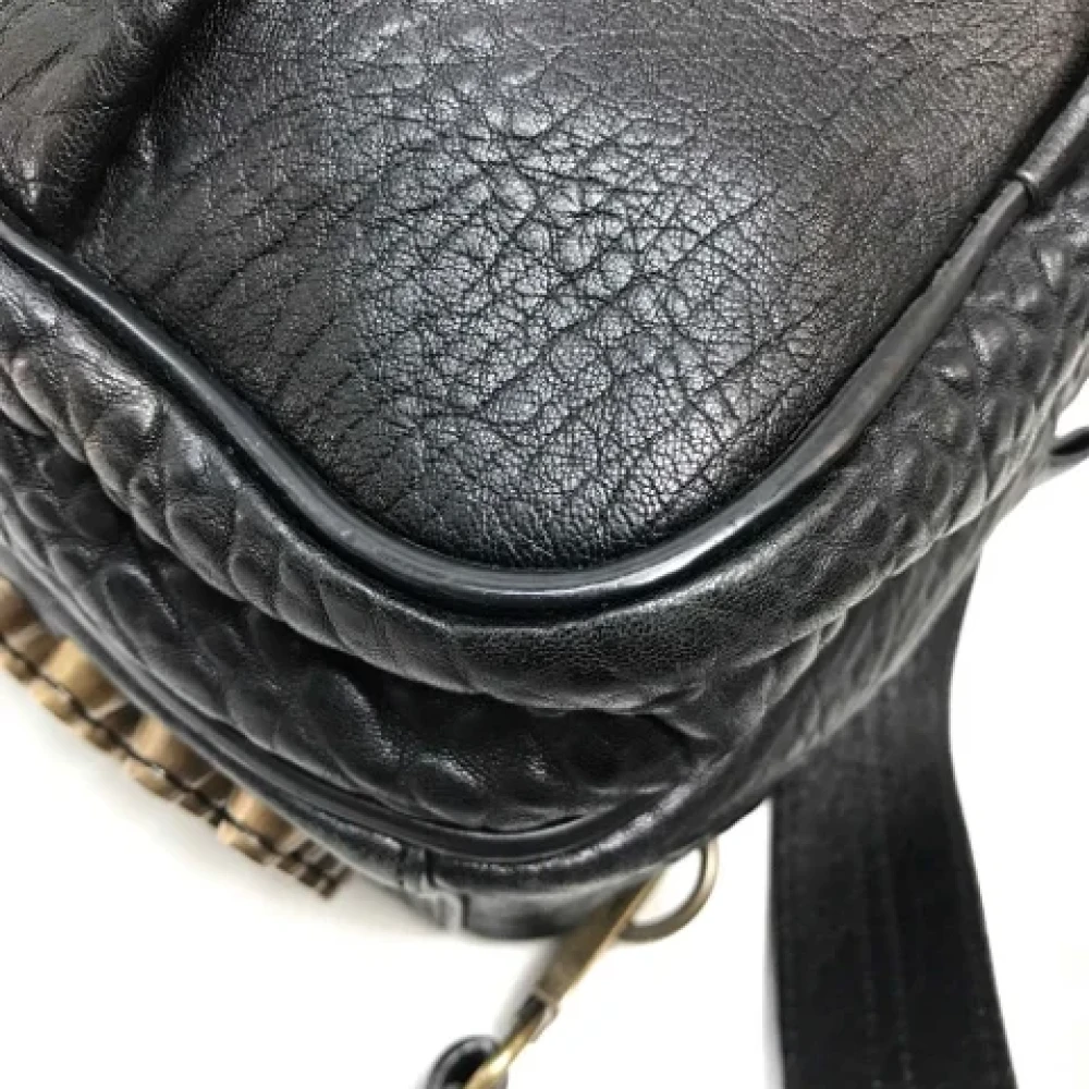 Alexander Wang Pre-owned Leather shoulder-bags Black Unisex