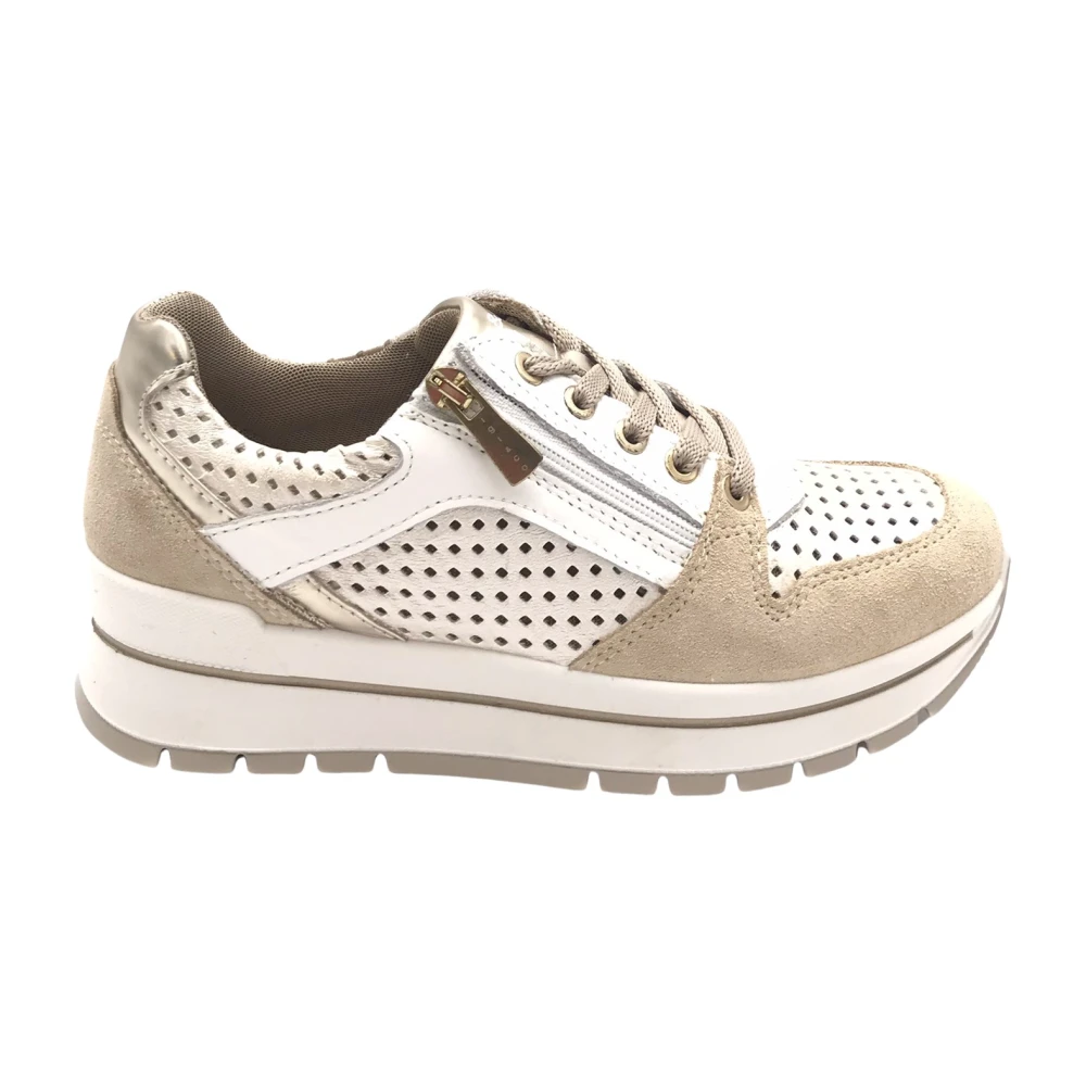 Igi&Co Artika Sneakers Dames Schoenen Beige
