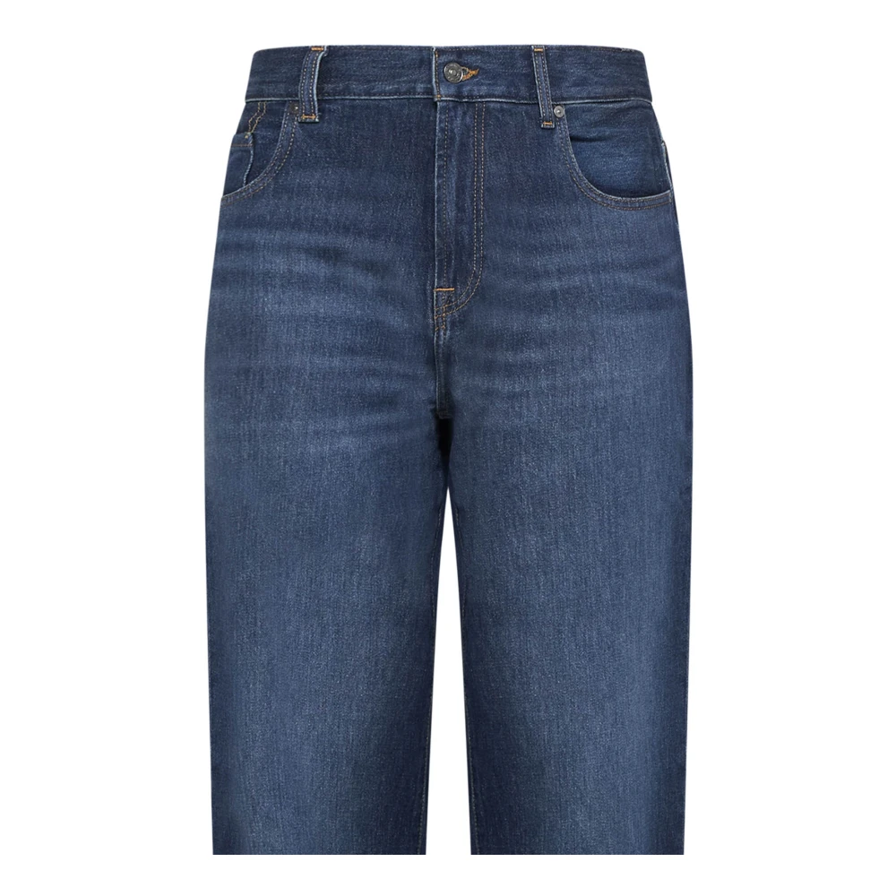 7 For All Mankind Blauwe Jeans Stijlvolle Denim Broek Blue Heren