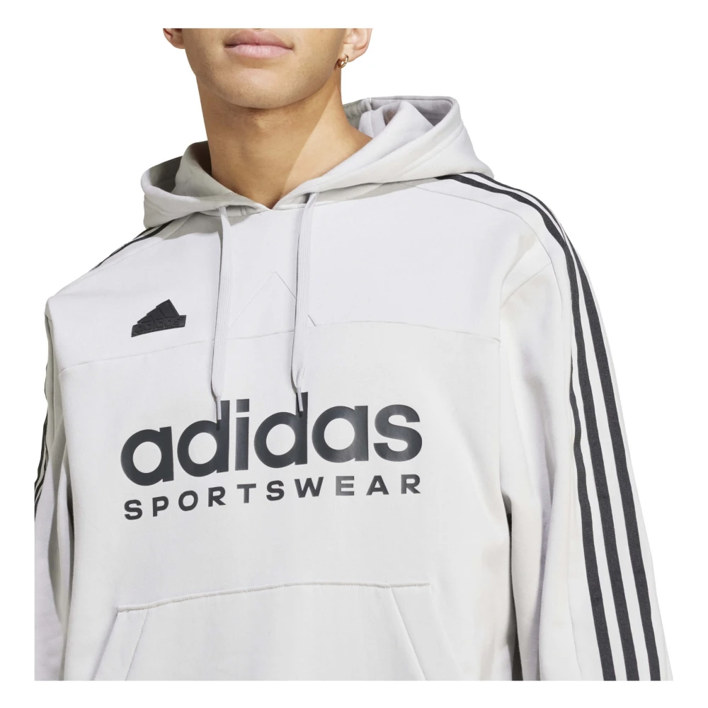 Adidas Hoodie Gray Heren