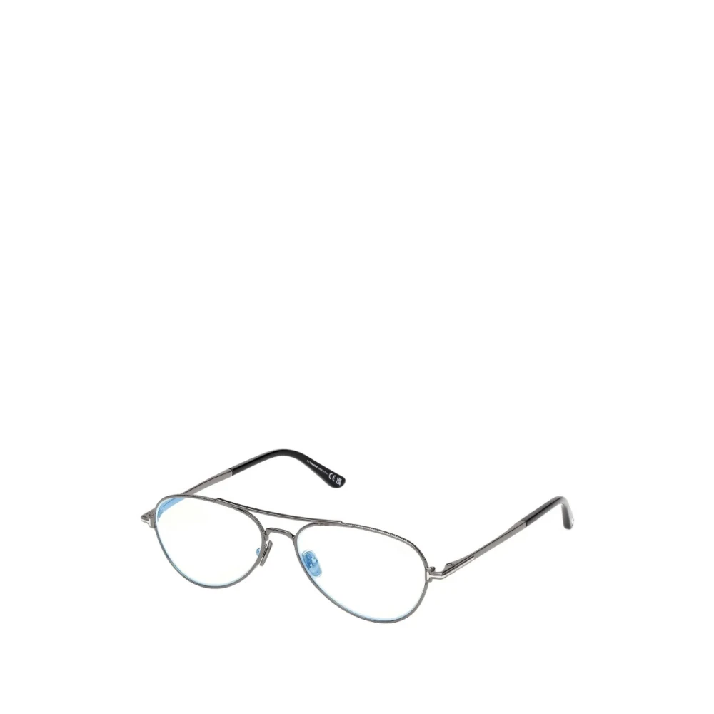 Tom Ford Men's Gray Glasses, 56 Mm, Eyeglasses