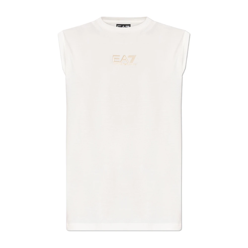 Emporio Armani Ea7 Uomo Beige Top, M, New,