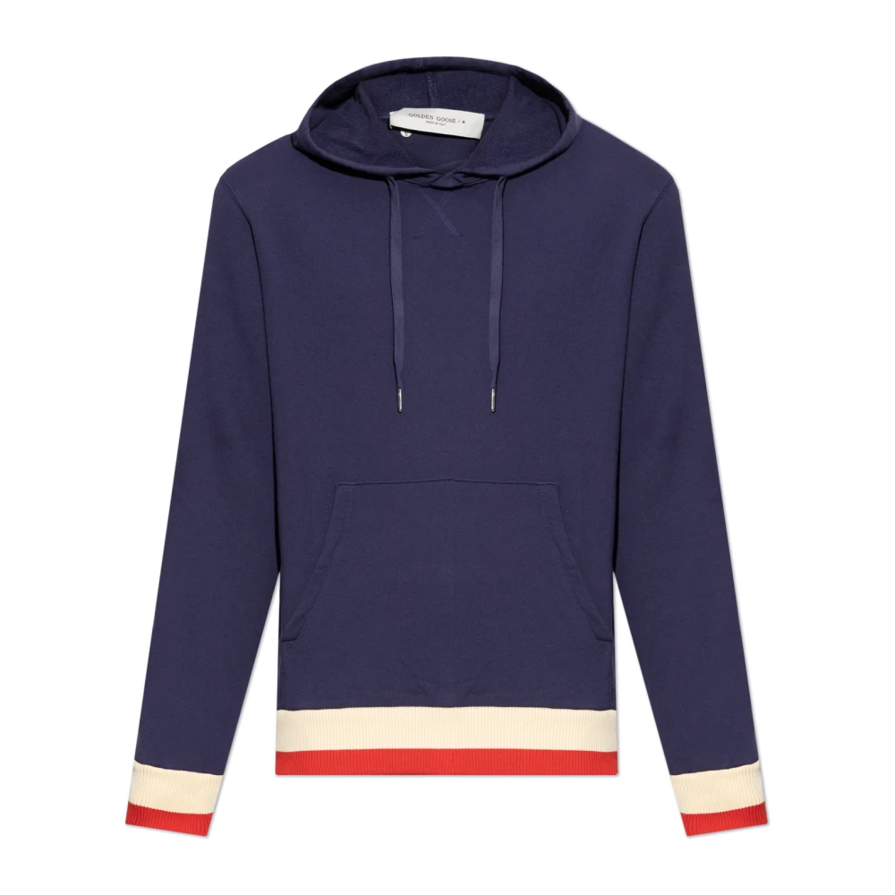 Golden Goose Hoodie Purple Heren