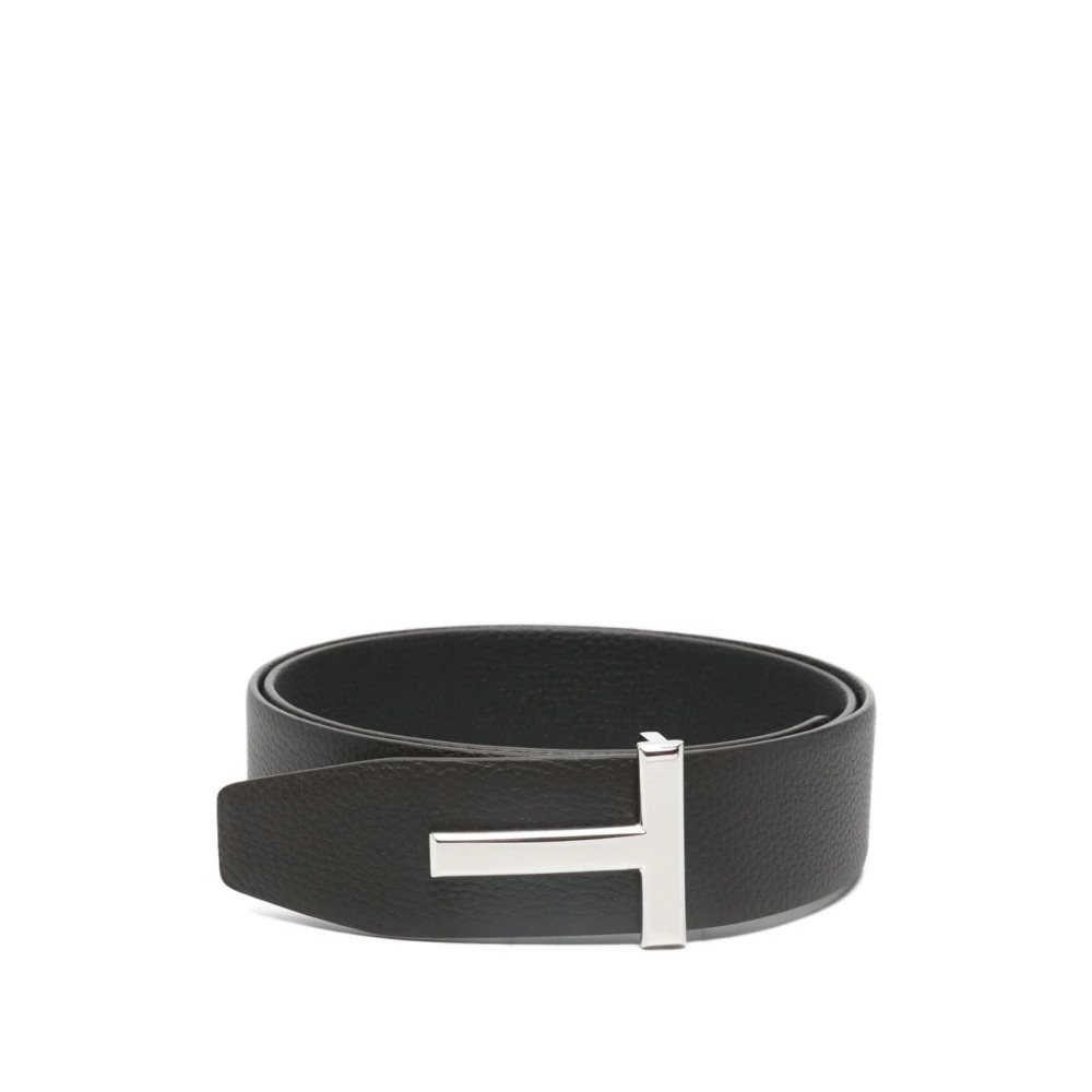 Tom Ford Brown Belts, Male, 110 Cm, Belts