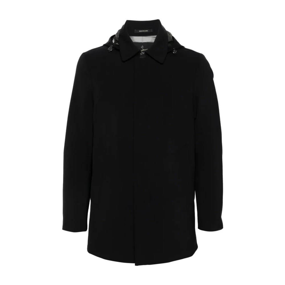 Montecore Slank Passend Eendendonsjas Black Heren