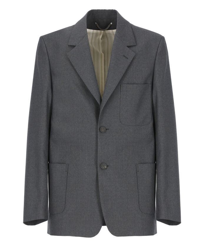 veste-en-laine-grise-a-revers-pointus