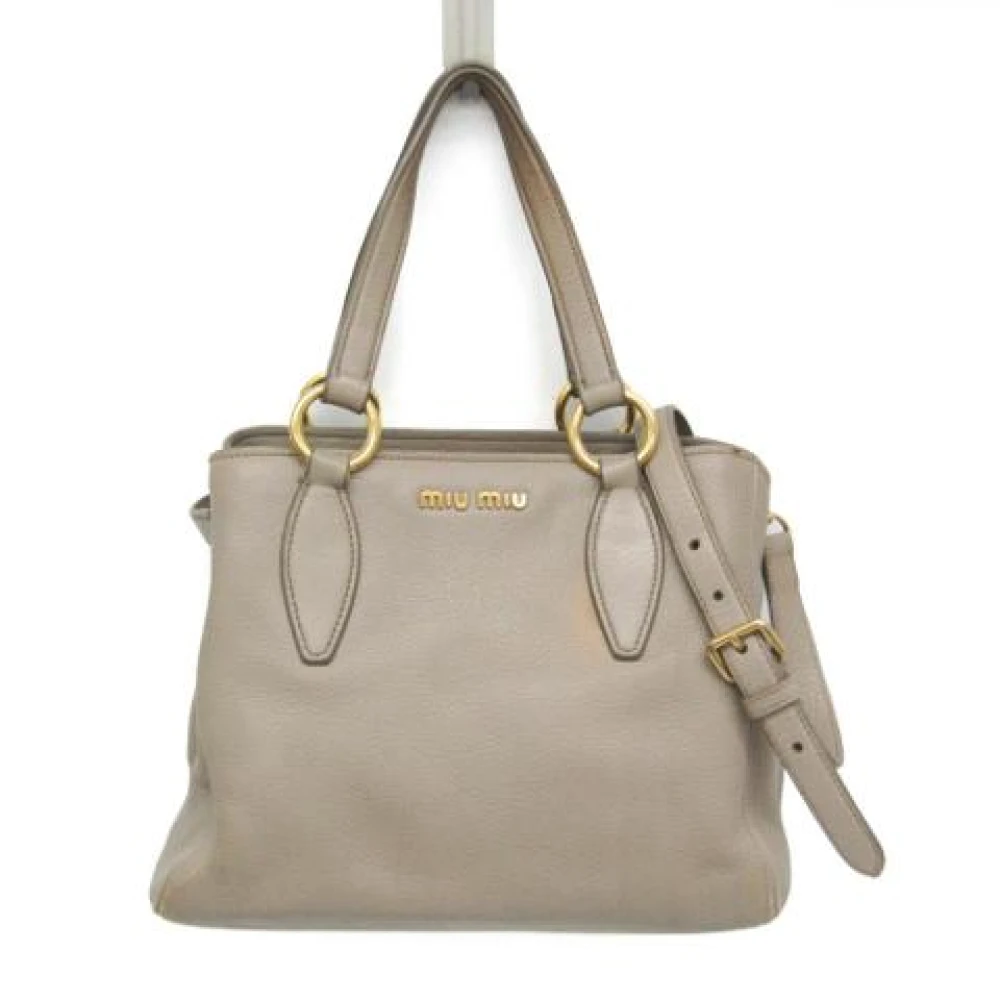 Pre-owned > Pre-owned Bags > Pre-owned Handbags - - Miu Miu Pre-owned - Modalova