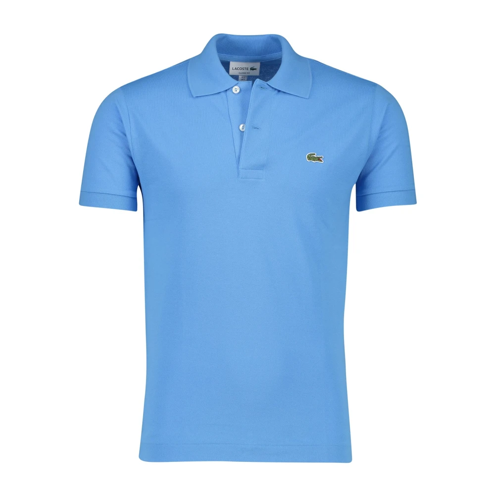 Lacoste Polo met korte mouwen voor heren Blue Heren