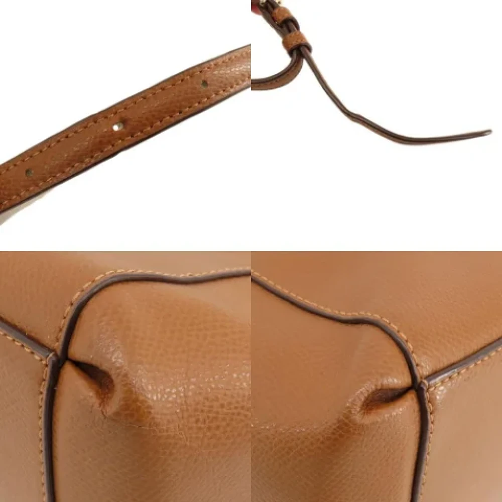 Coach Pre-owned Leather shoulder-bags Brown Dames