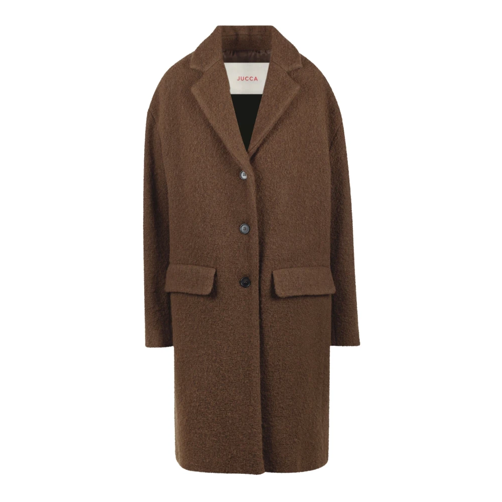 Jucca Stijlvolle Jas voor Vrouwen Brown Dames
