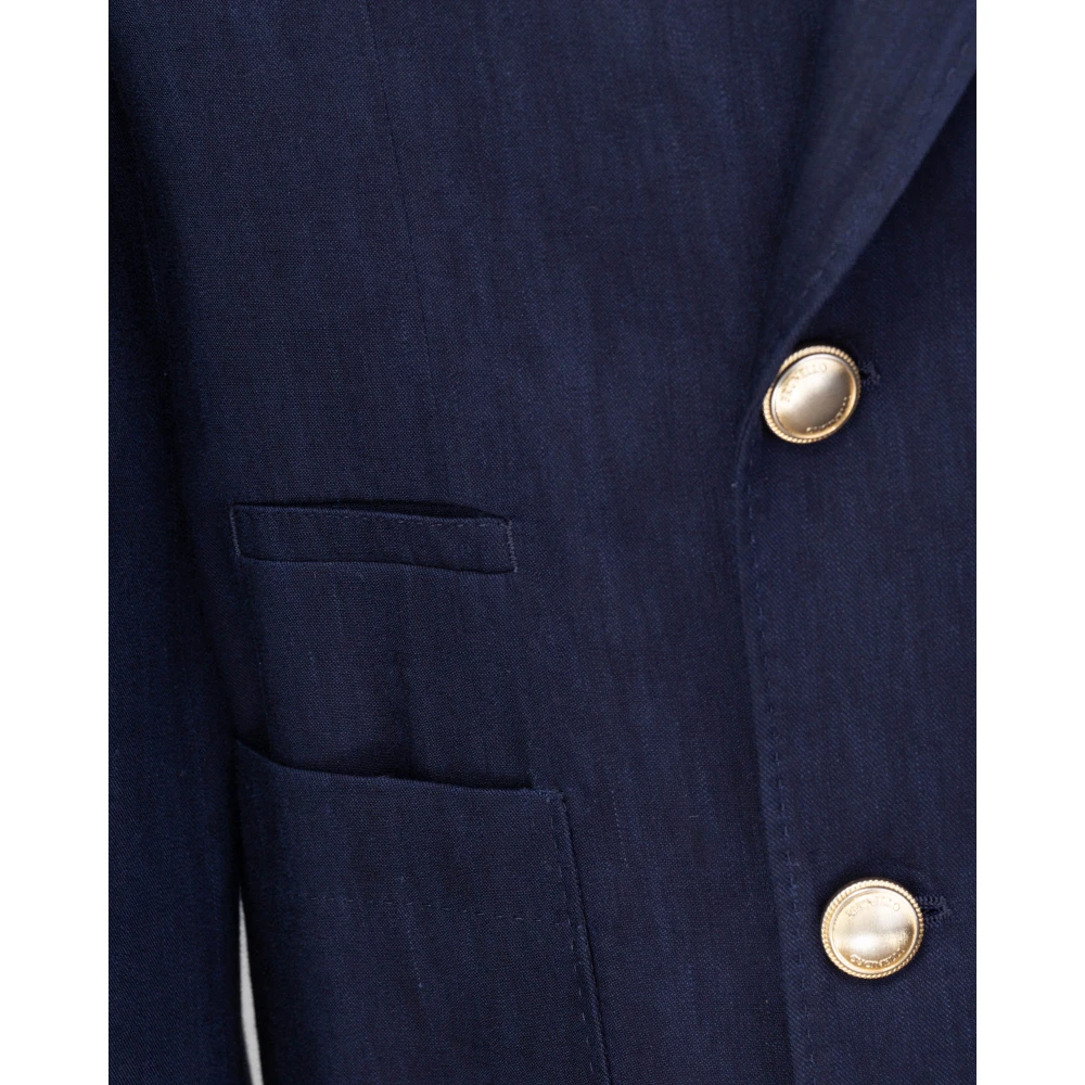 BRUNELLO CUCINELLI Blazers Blue Heren