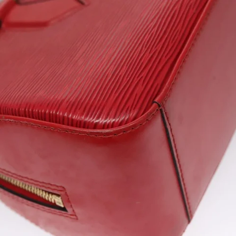 Louis Vuitton Vintage Pre-owned Leather louis-vuitton-bags Red Dames
