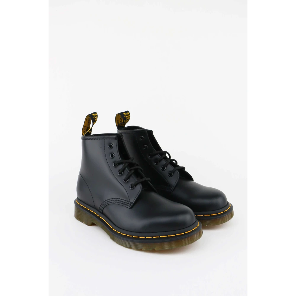 Dr. Martens 101 Smooth Enkellaarzen Black Heren