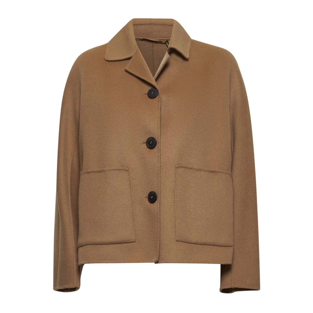Max Mara Weekend Bruine Jassen voor Weekenduitjes Brown Dames