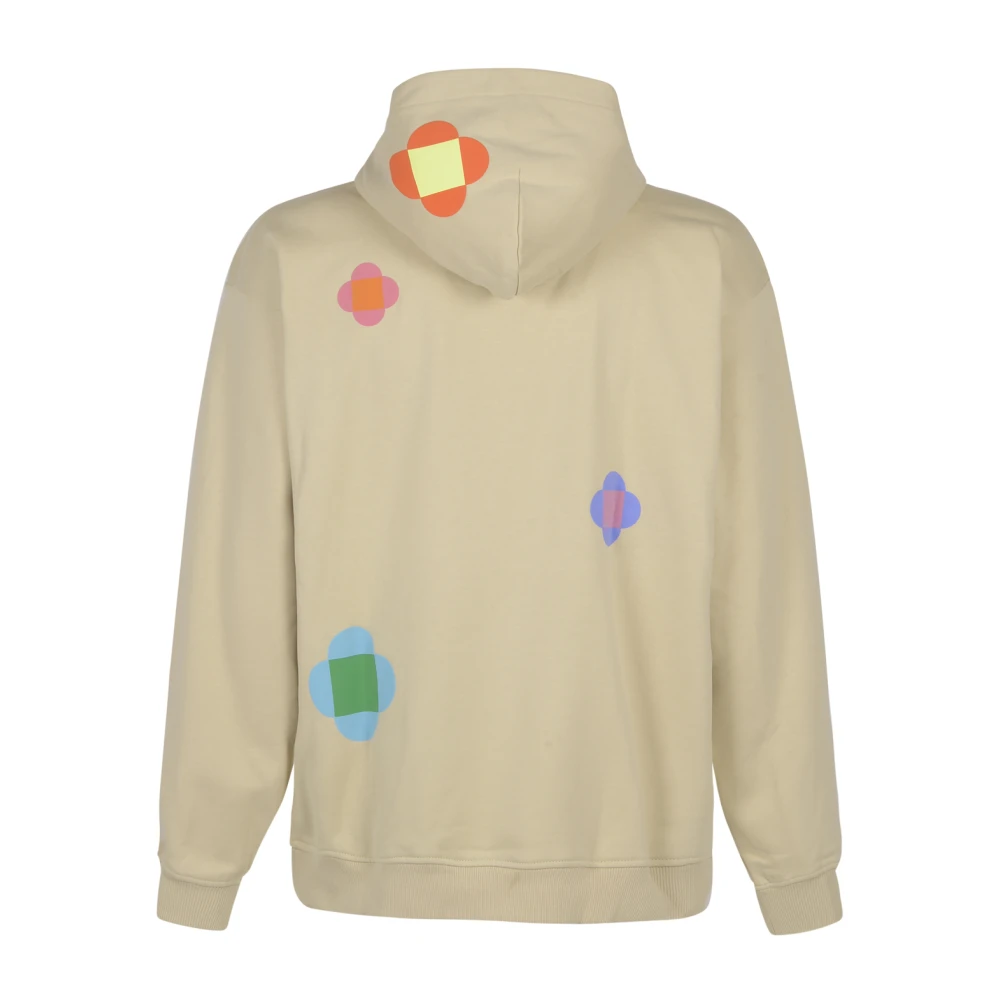 The North Face Beige Sweater Laten we samen bloeien Beige Heren