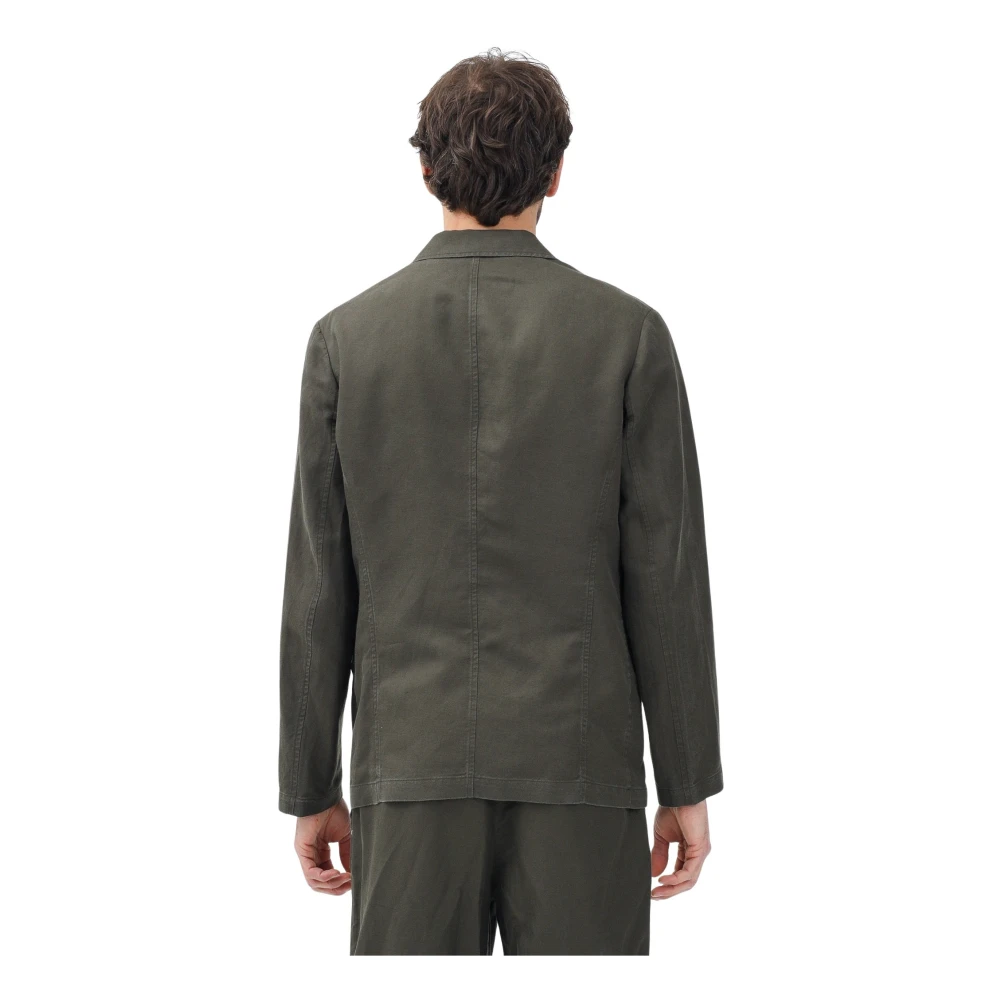 Armani Exchange Olijfgroene Casual Jas Green Heren