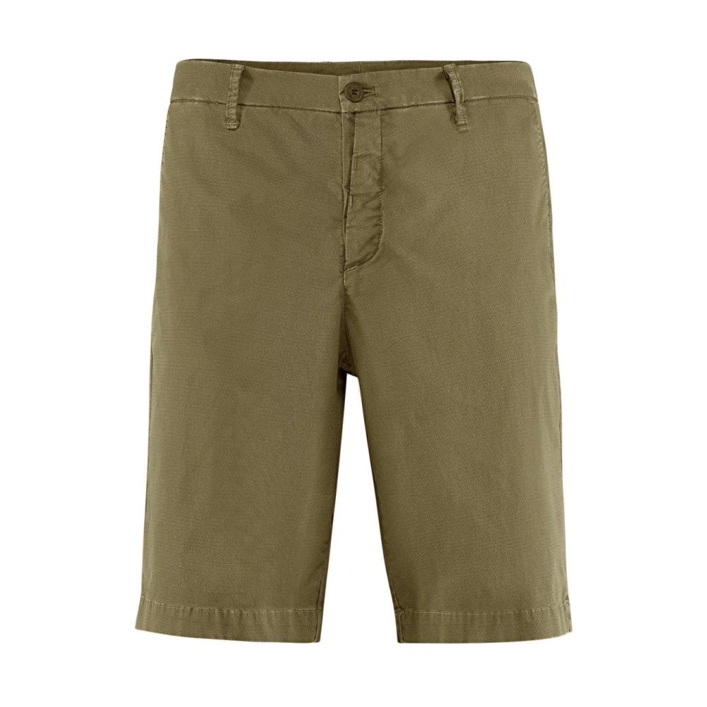 BomBoogie Comfortabele Chino Bermuda Shorts Beige Heren