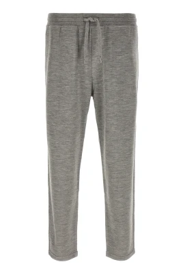 Mélange Cashmere and Silk Sweatshirt Joggers