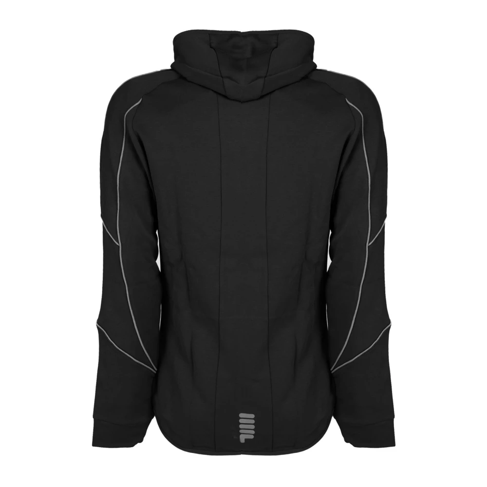 Fila Aansluitende Hoodie Black Heren