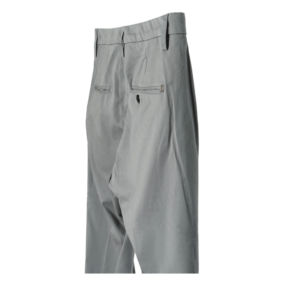 Dondup Luxe Italiaanse Chino Broek Gray Heren
