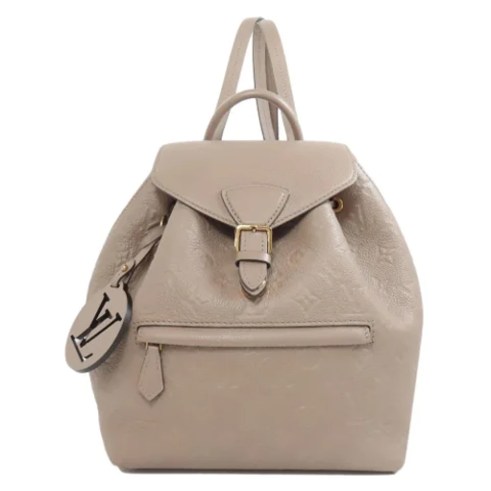 Louis Vuitton Vintage Pre-owned Fabric louis-vuitton-bags Gray Dames
