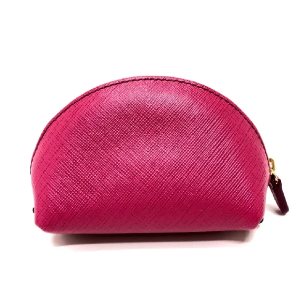 Salvatore Ferragamo Pre-owned Leather wallets Pink Dames