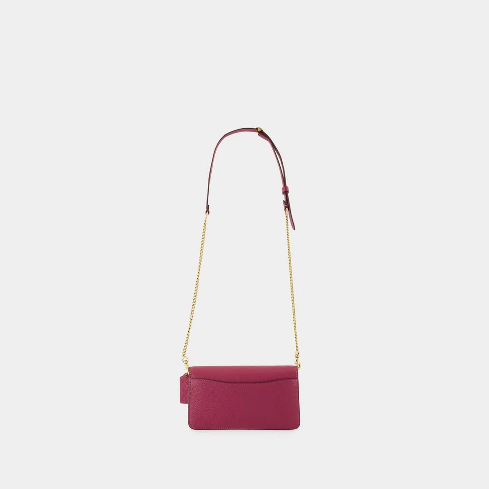 Coach Roze Leren Crossbody Tas Pink Dames