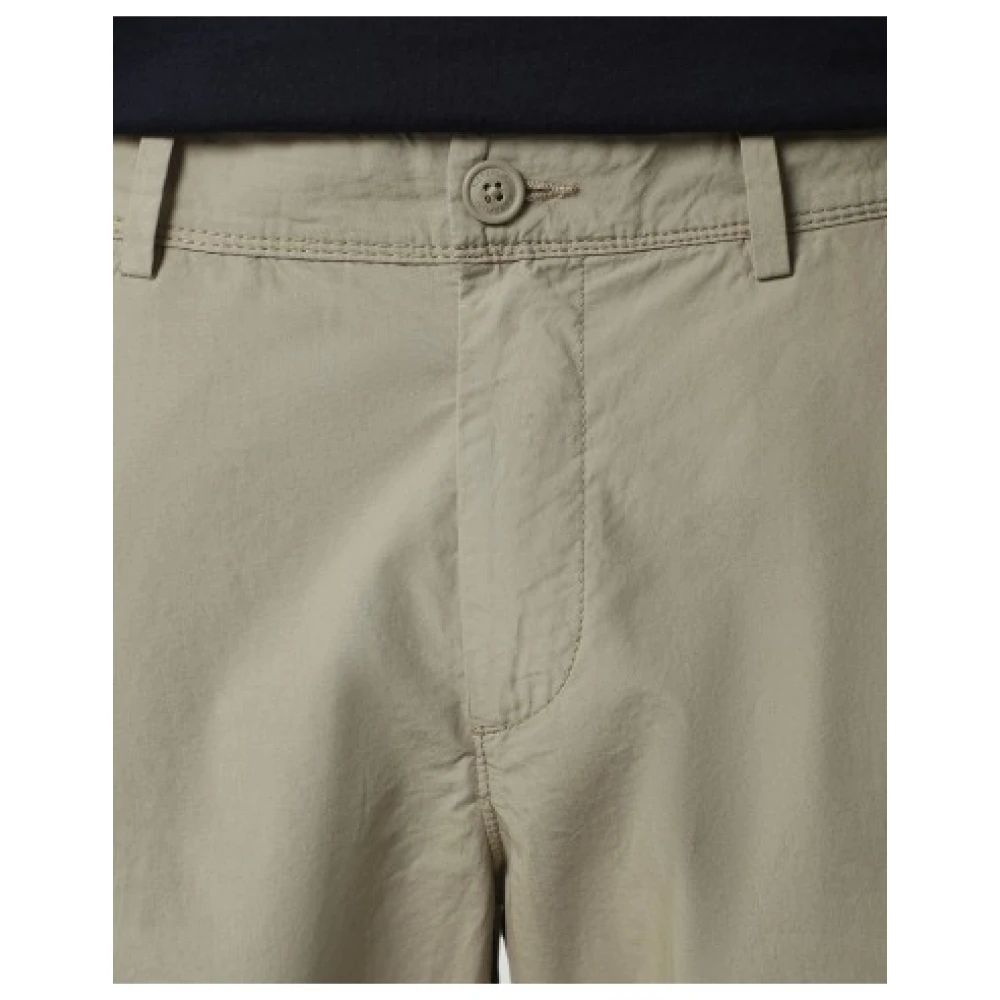 Napapijri Katoenen Bermuda Shorts voor Heren Beige Heren