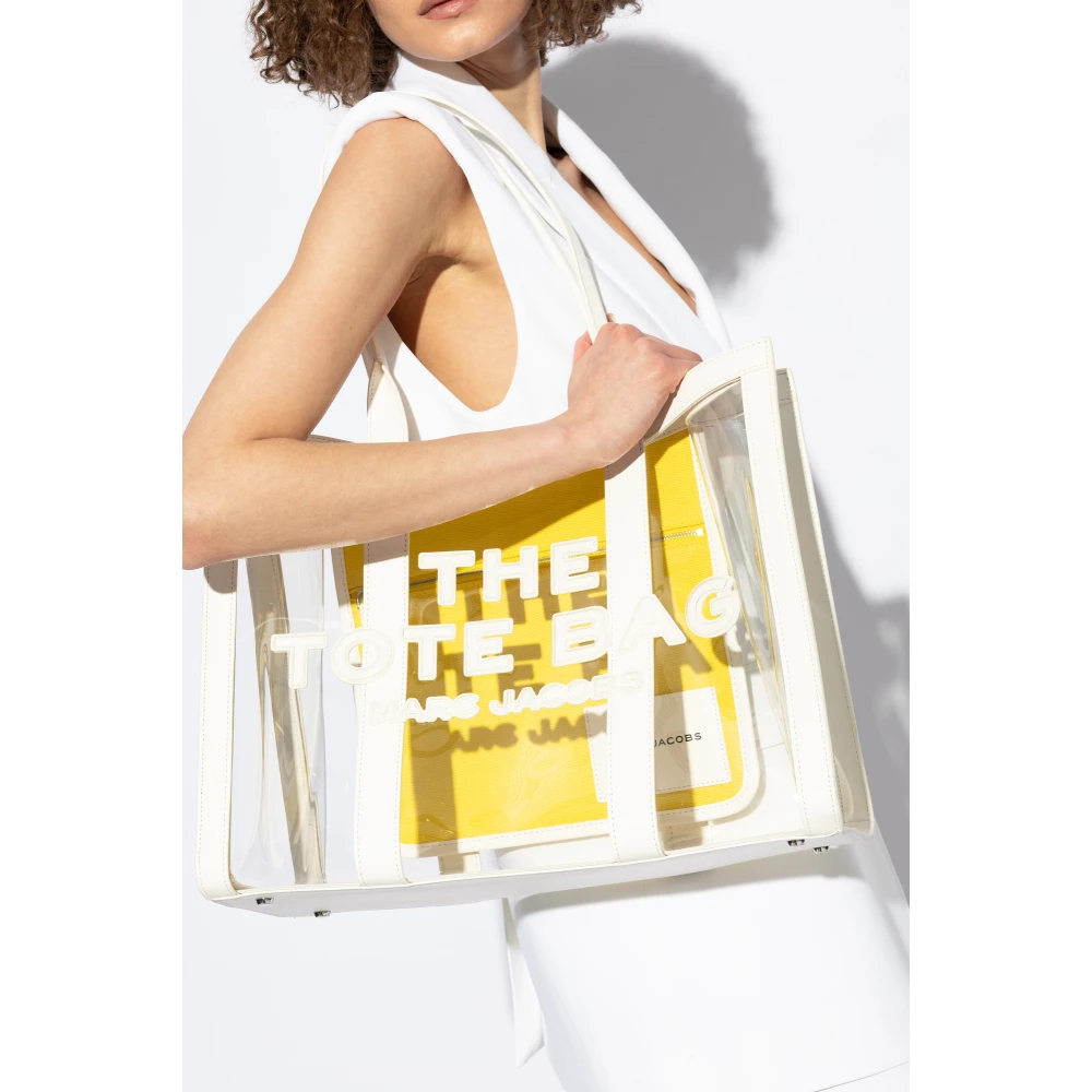 Marc Jacobs The Tote Large Shopper Tas Yellow Dames