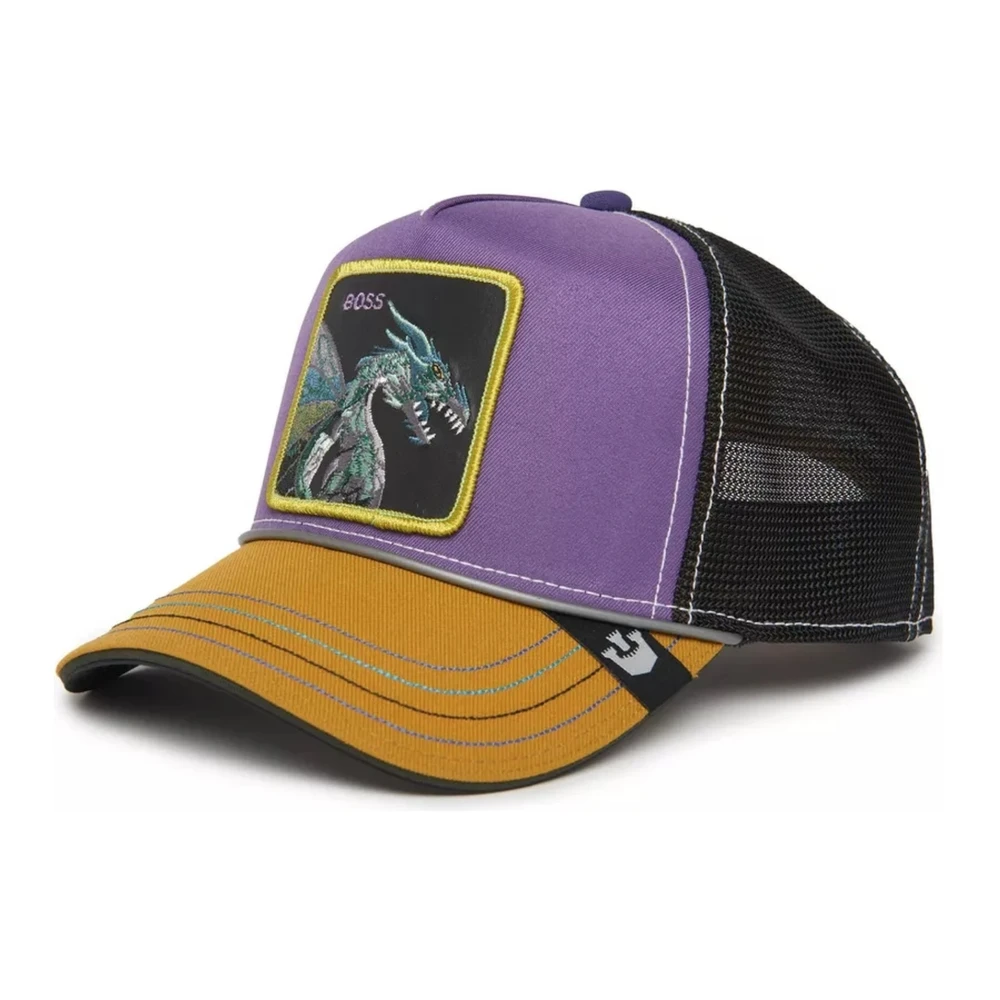 Goorin Bros Paarse Draak Trucker Cap Multicolor Heren