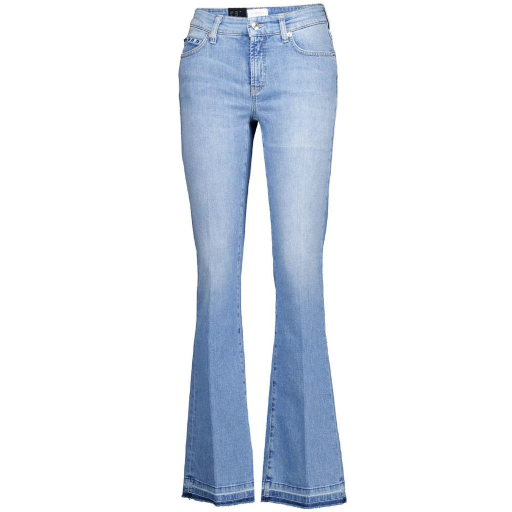 Cambio Flared Jeans Paris Blå Blue, Dam