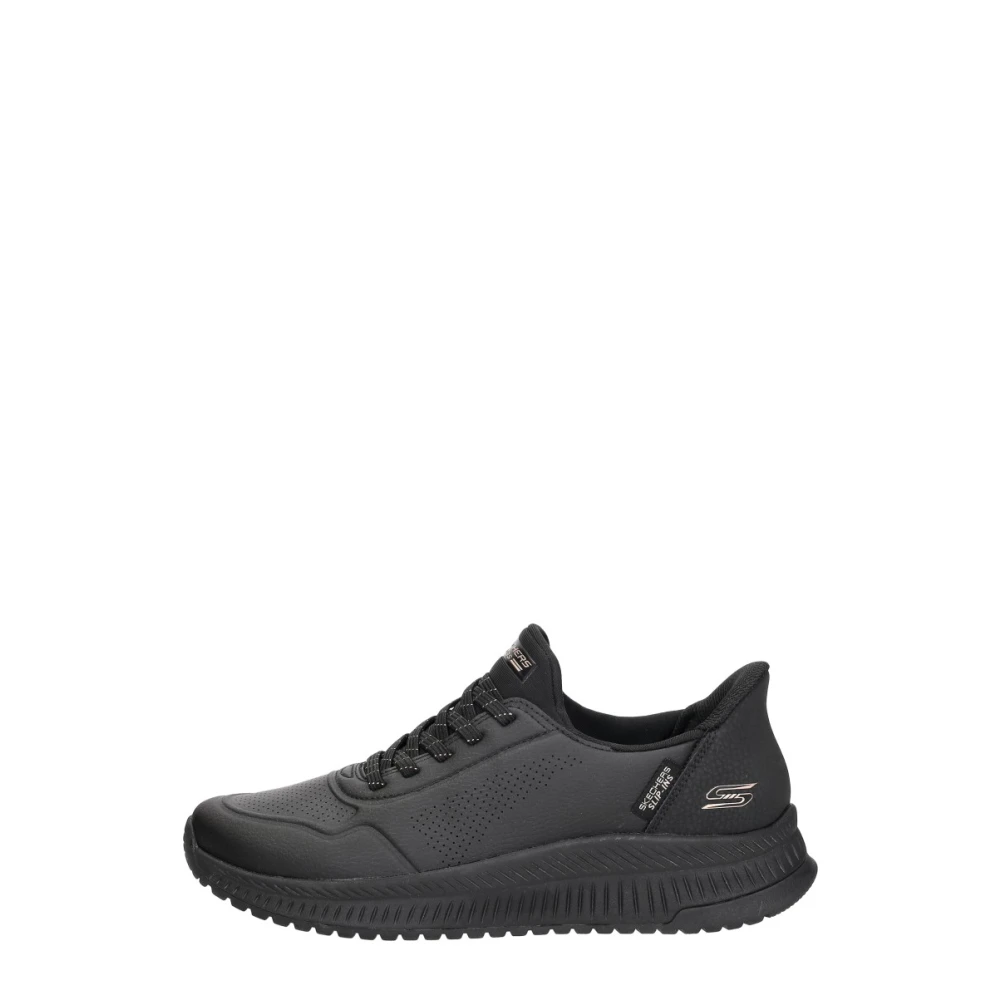 Skechers Bobs Squad 4 Key Look Sneakers Dames Schoenen Zwart