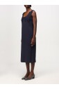 robe-midi-en-dentelle-bleue