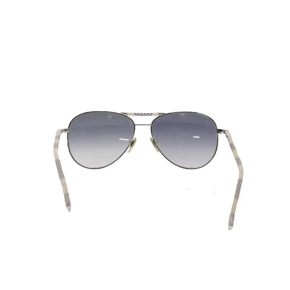 Louis Vuitton Vintage Pre-owned Plastic sunglasses Blue Dames