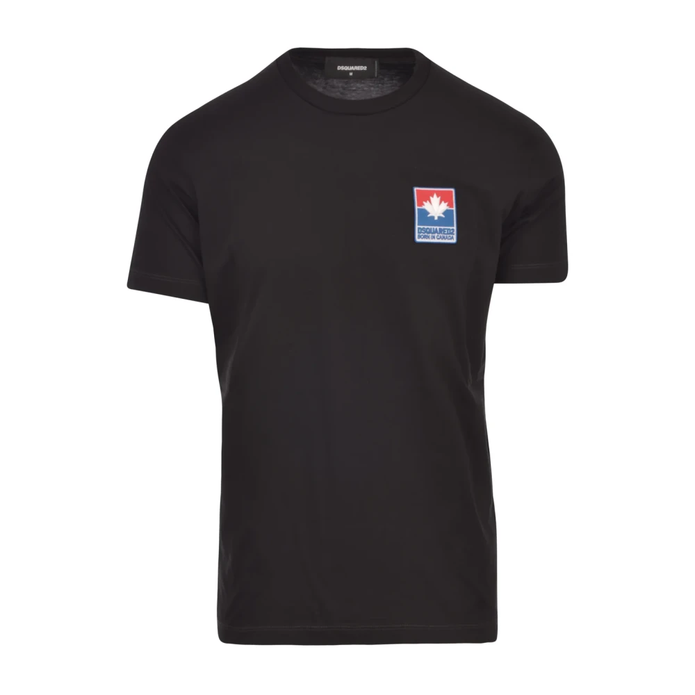 Dsquared2 T-Shirt Black Heren