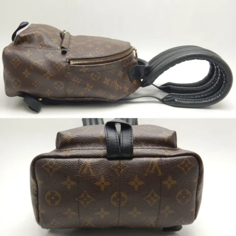 Louis Vuitton Vintage Pre-owned Plastic backpacks Brown Dames