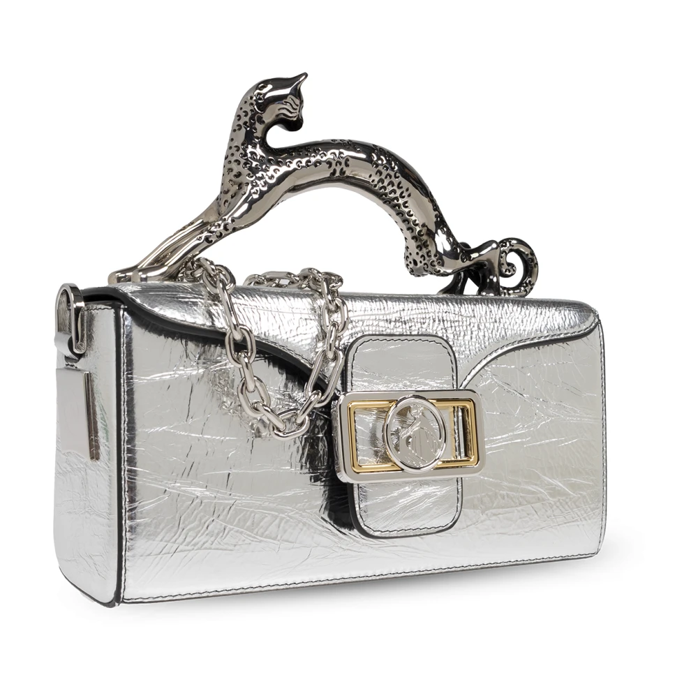 Lanvin Handtas Potlood Kat Nano Gray Dames