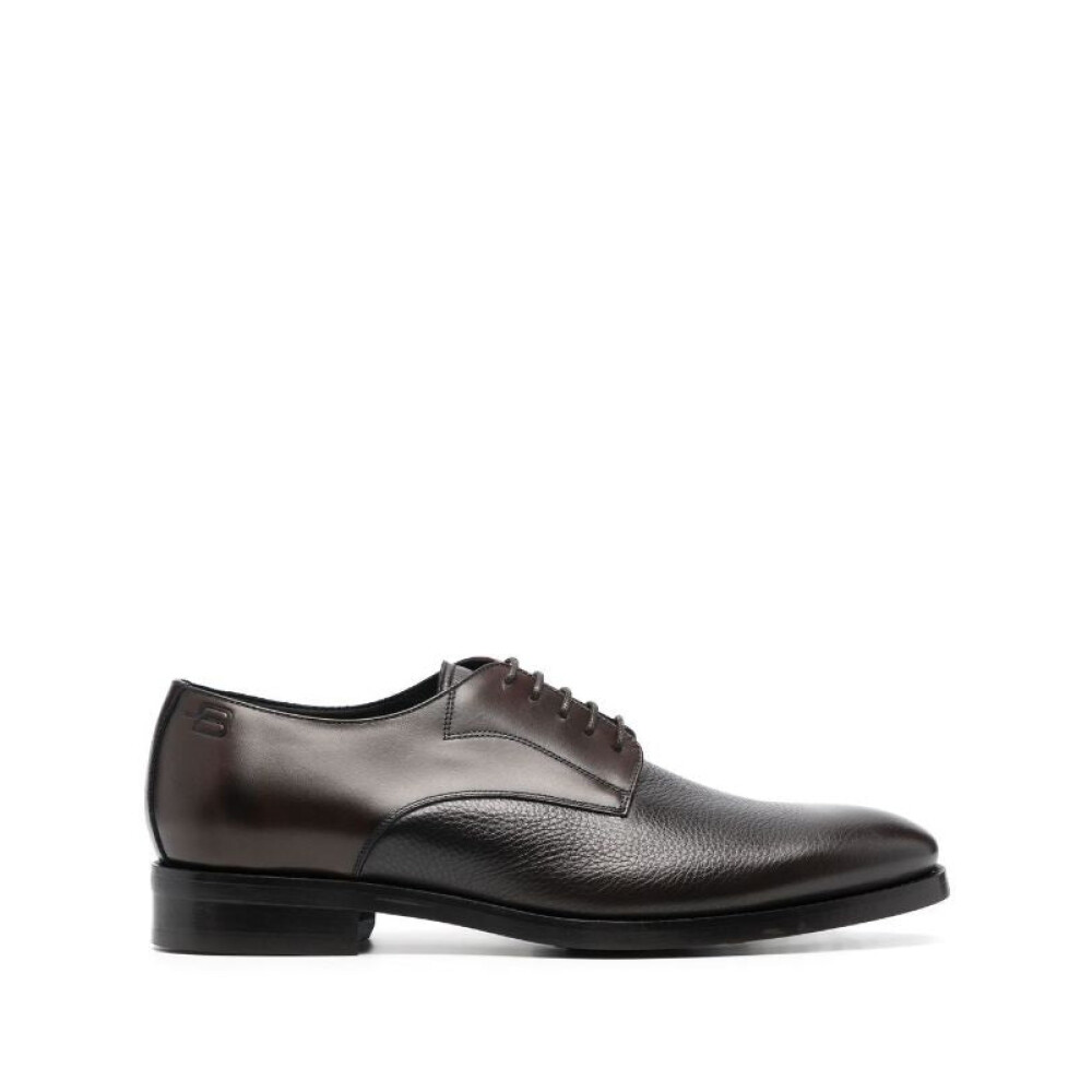 Baldinini woven leather Derby shoes - Brown