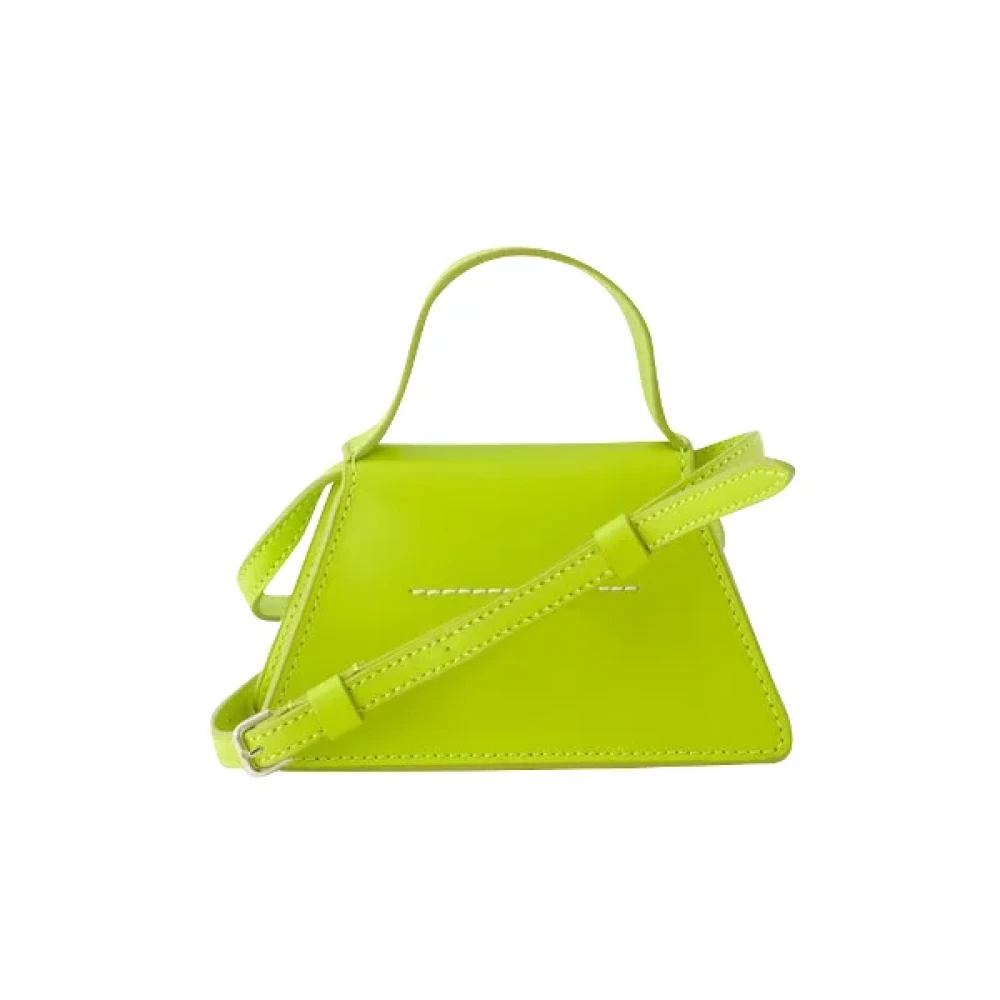 Maison Margiela Leather handbags Green Dames