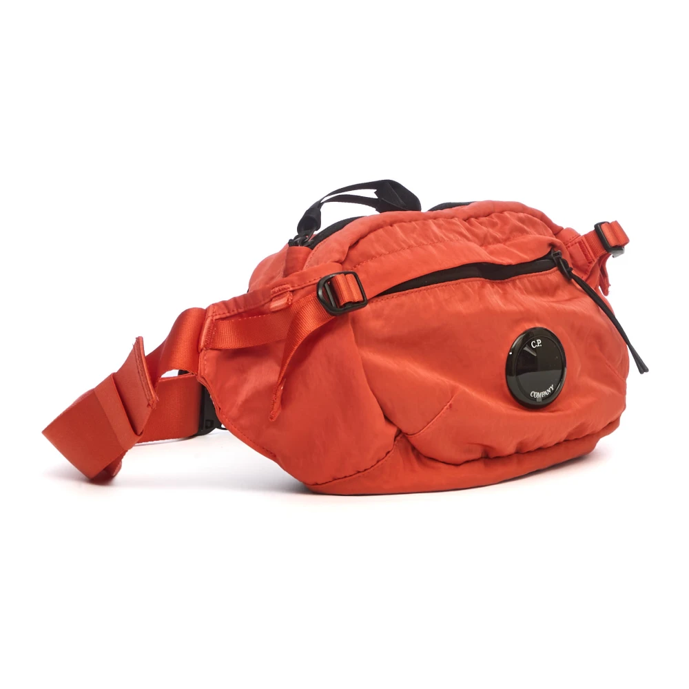 C.P. Company Rode Schoudertas Stijlvolle Crossbody Pack Orange Heren