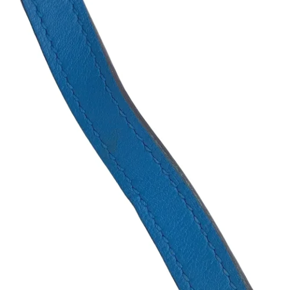 Hermès Vintage Pre-owned Fabric belts Blue Dames