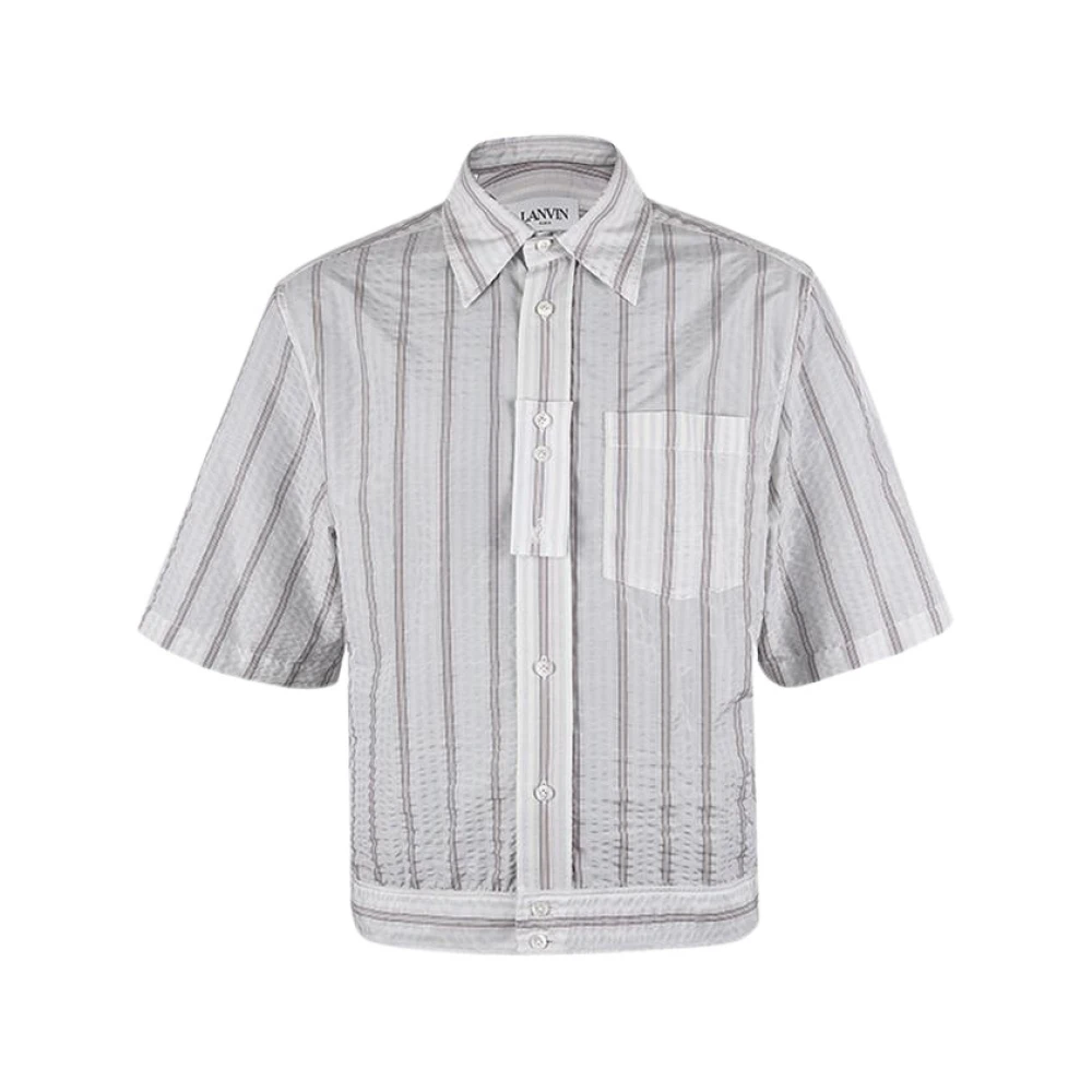 Shirts > Short Sleeve Shirts - - Lanvin - Modalova