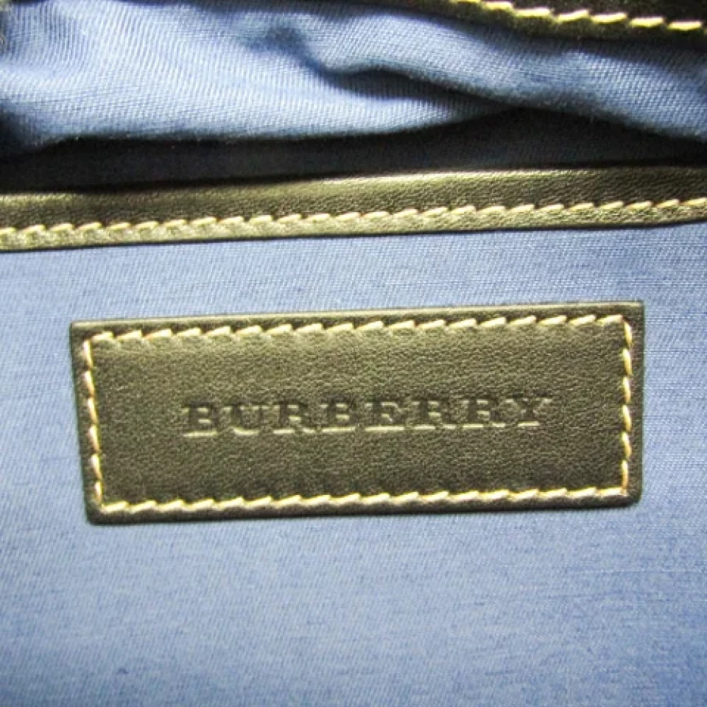 Burberry Vintage Pre-owned Leather clutches Beige Dames