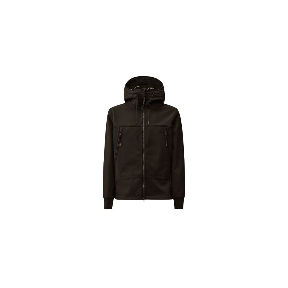 C.p. Company , Light Jackets, Male, Black, M, Veste Goggle