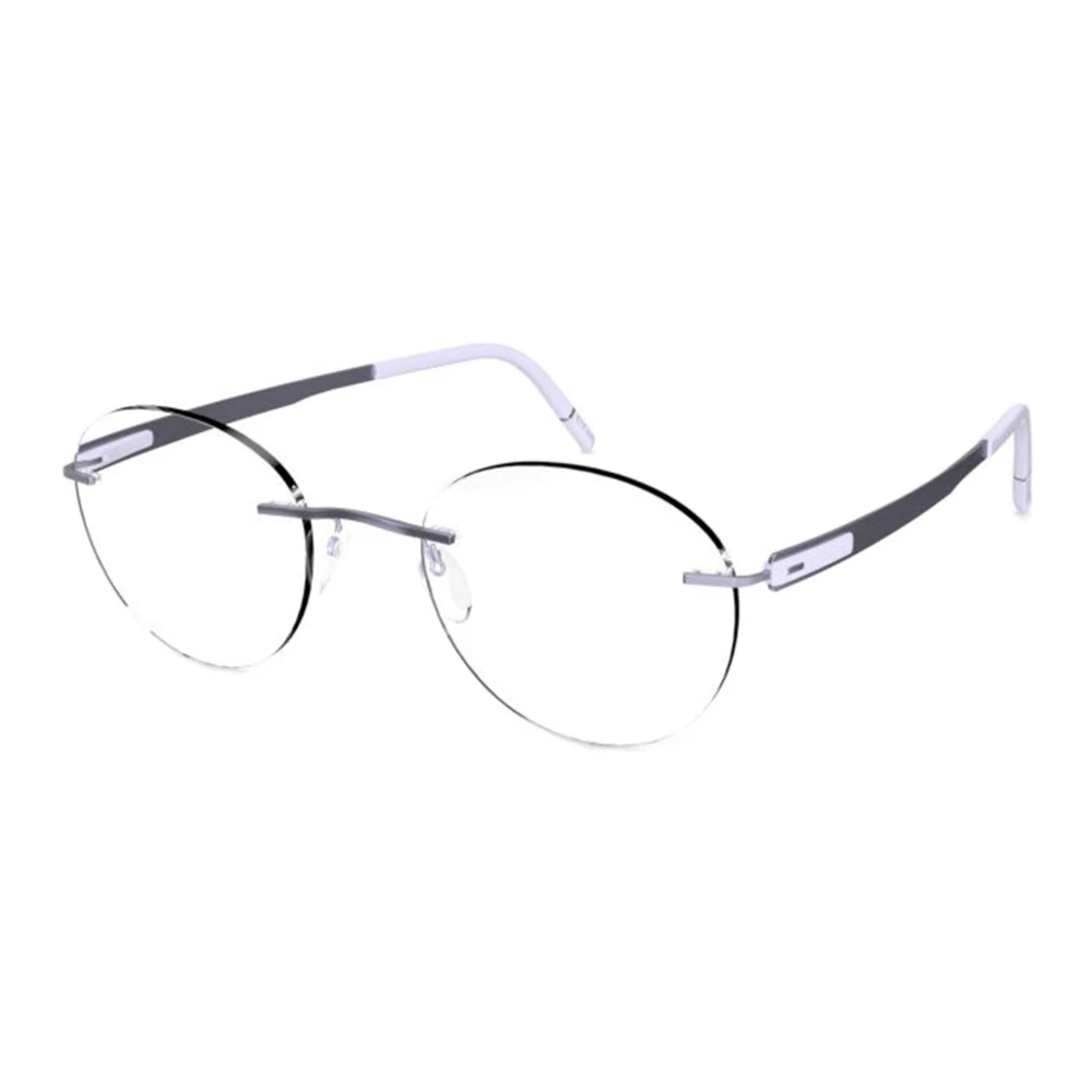 Silhouette Blend Brillen in Licht Lila Multicolor Unisex